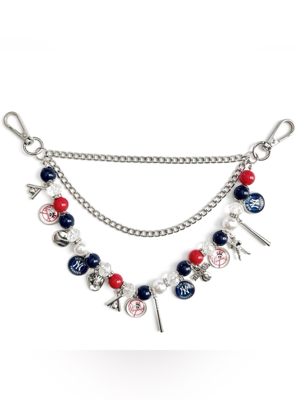 NY Yankees Bag Chain